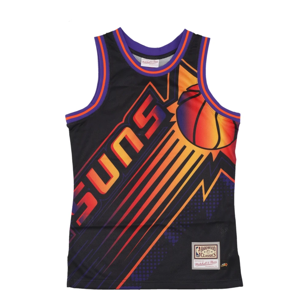 Mitchell & Ness NBA Big Face Basketball Tank Top Black, Herr