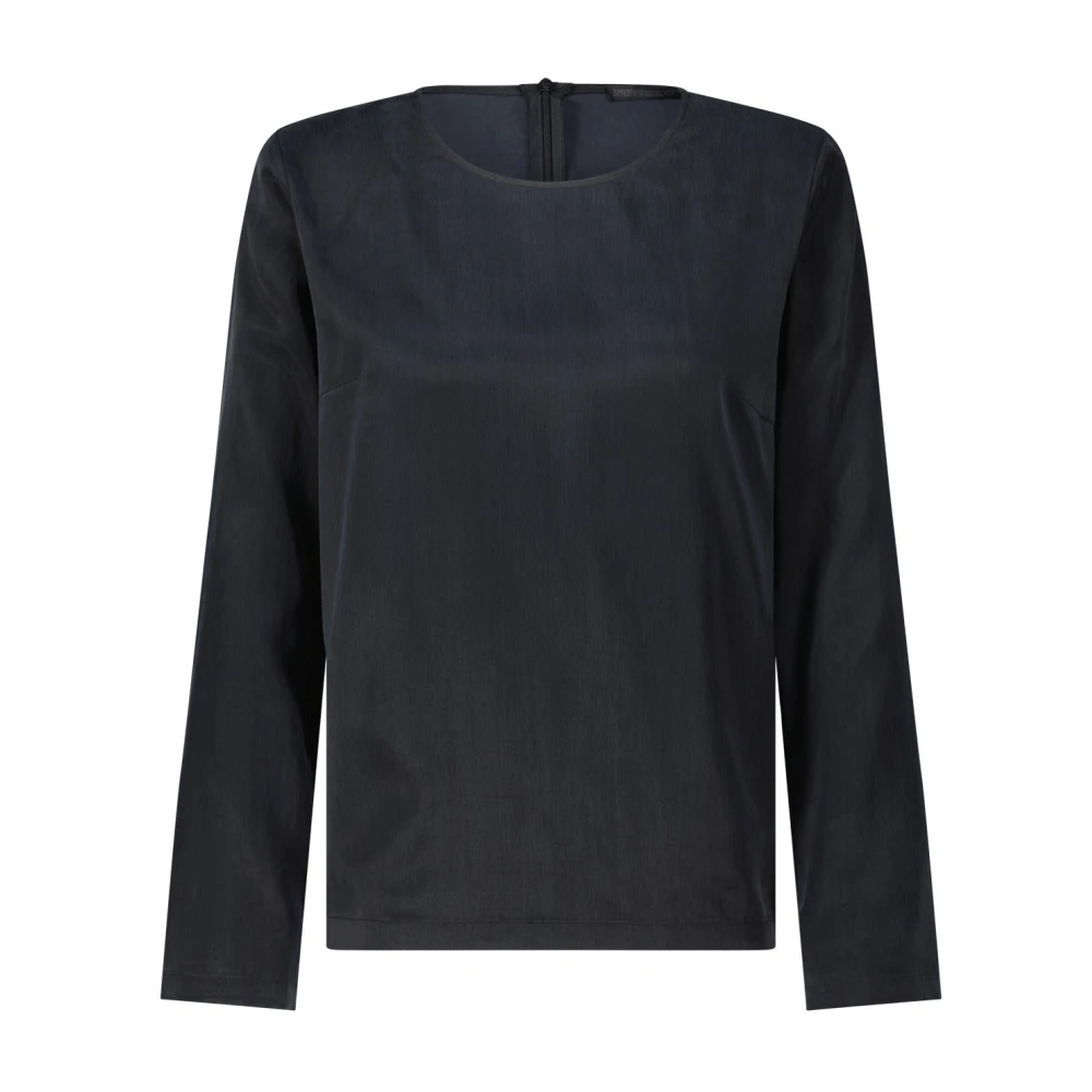 Drykorn Elegante Langarmshirt Vyrona Black Dames