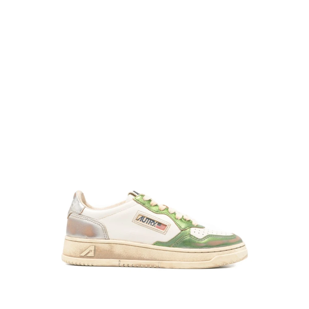 Autry Women's White Sneakers, 6 Uk, Avlwmt13 Trainers