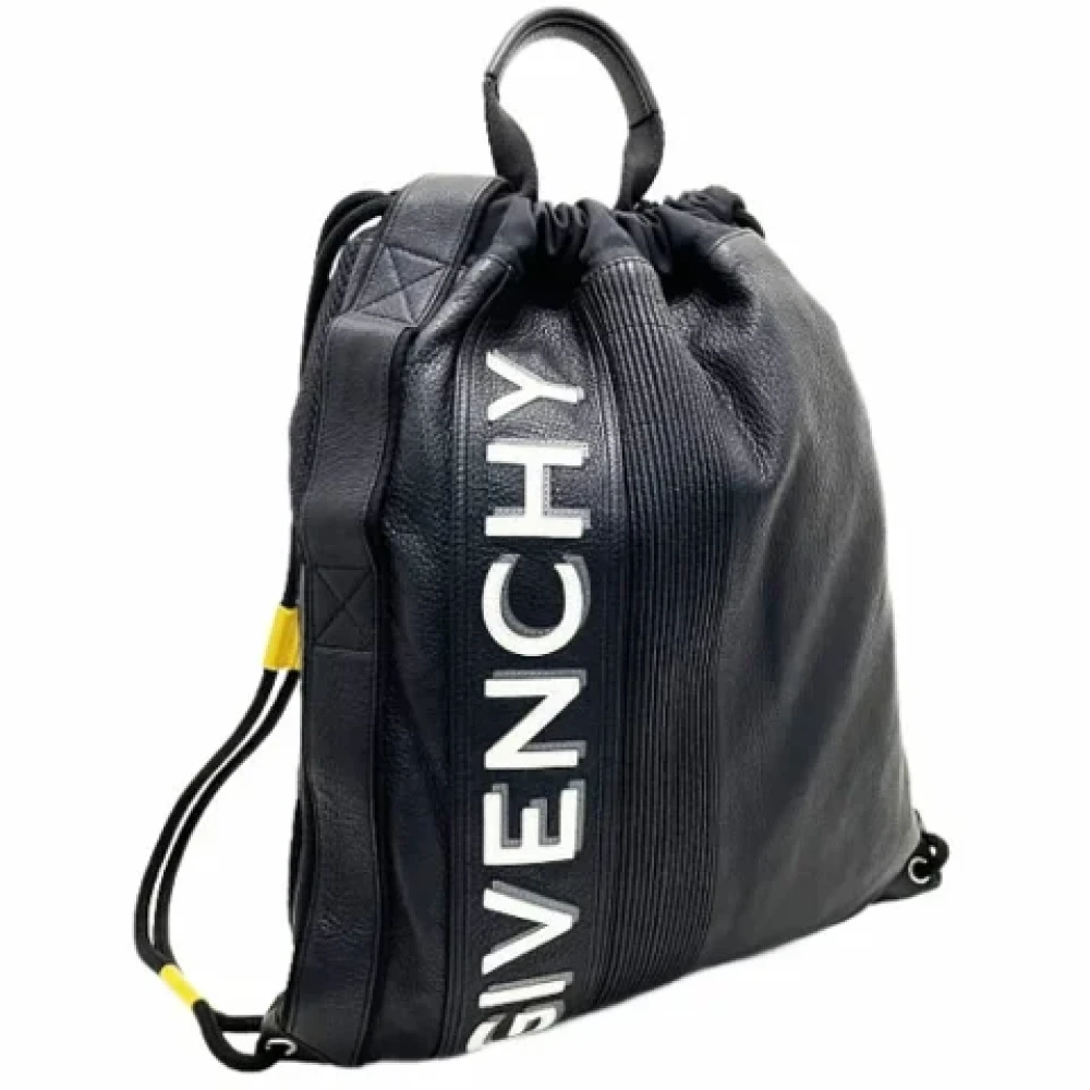 Givenchy Pre-owned Fabric backpacks Black Dames