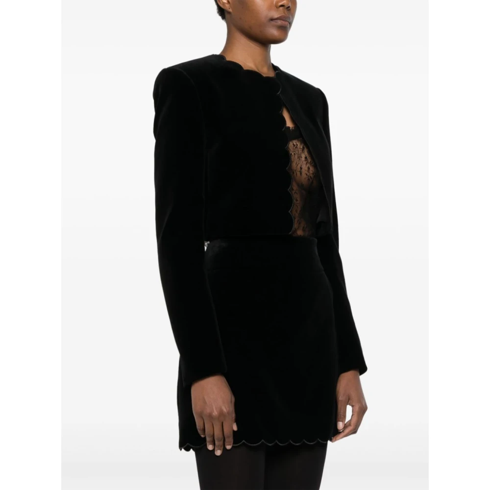 Chloé Zwarte Jassen voor Vrouwen Black Dames