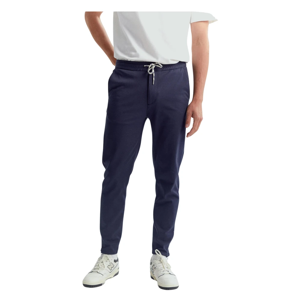 The GoodPeople Ben Chino Donkerblauwe Broek Blue Heren