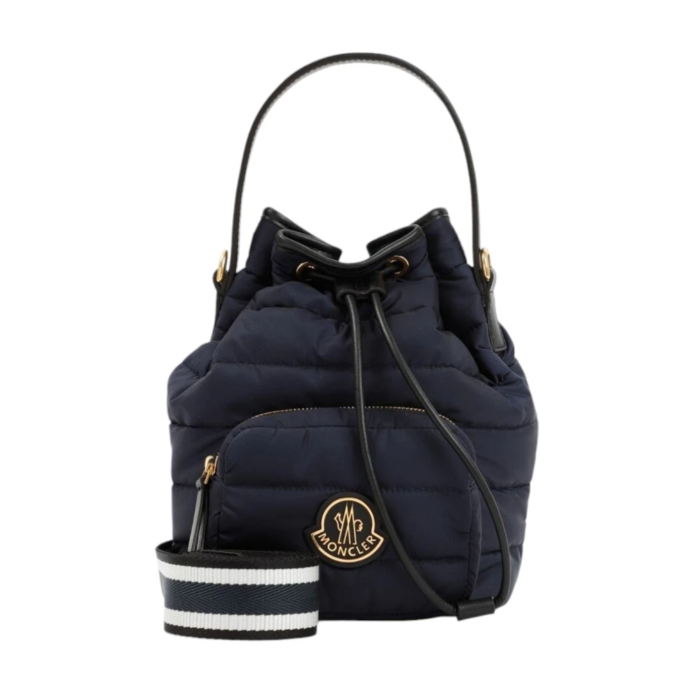 Moncler Navy Emmer Tas Stijlvol Model Blue Dames