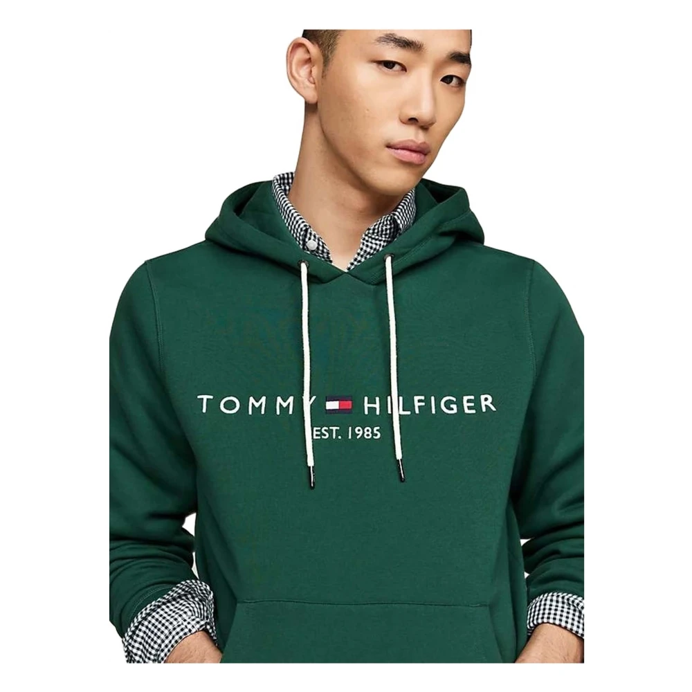 Tommy Hilfiger Hoodie Green Heren