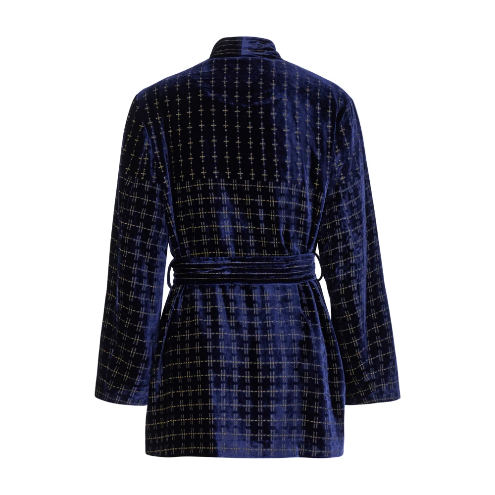 Momoni Eugenie Stijlvolle Jassen Blue Dames