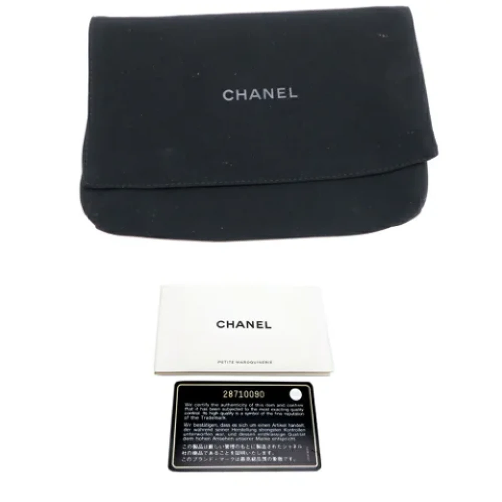 Chanel Vintage Pre-owned Leather shoulder-bags Gray Dames