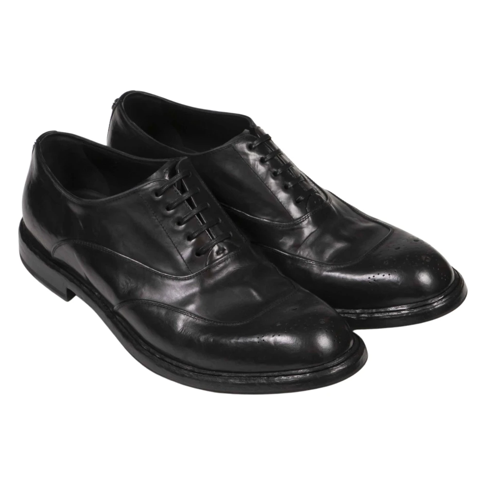 Dolce & Gabbana Uomo Nero Scarpe, 43 Eu, New,