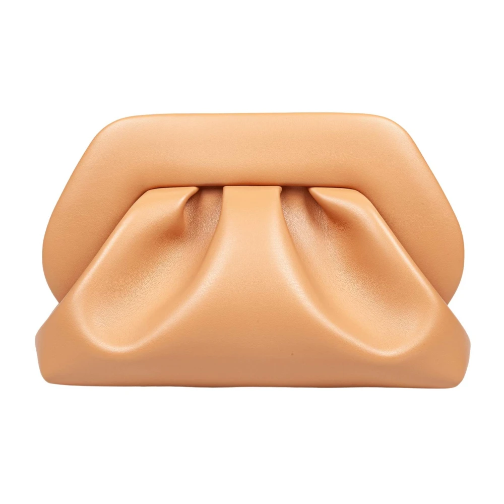 THEMOIRè Vegan leren clutch Brown Dames