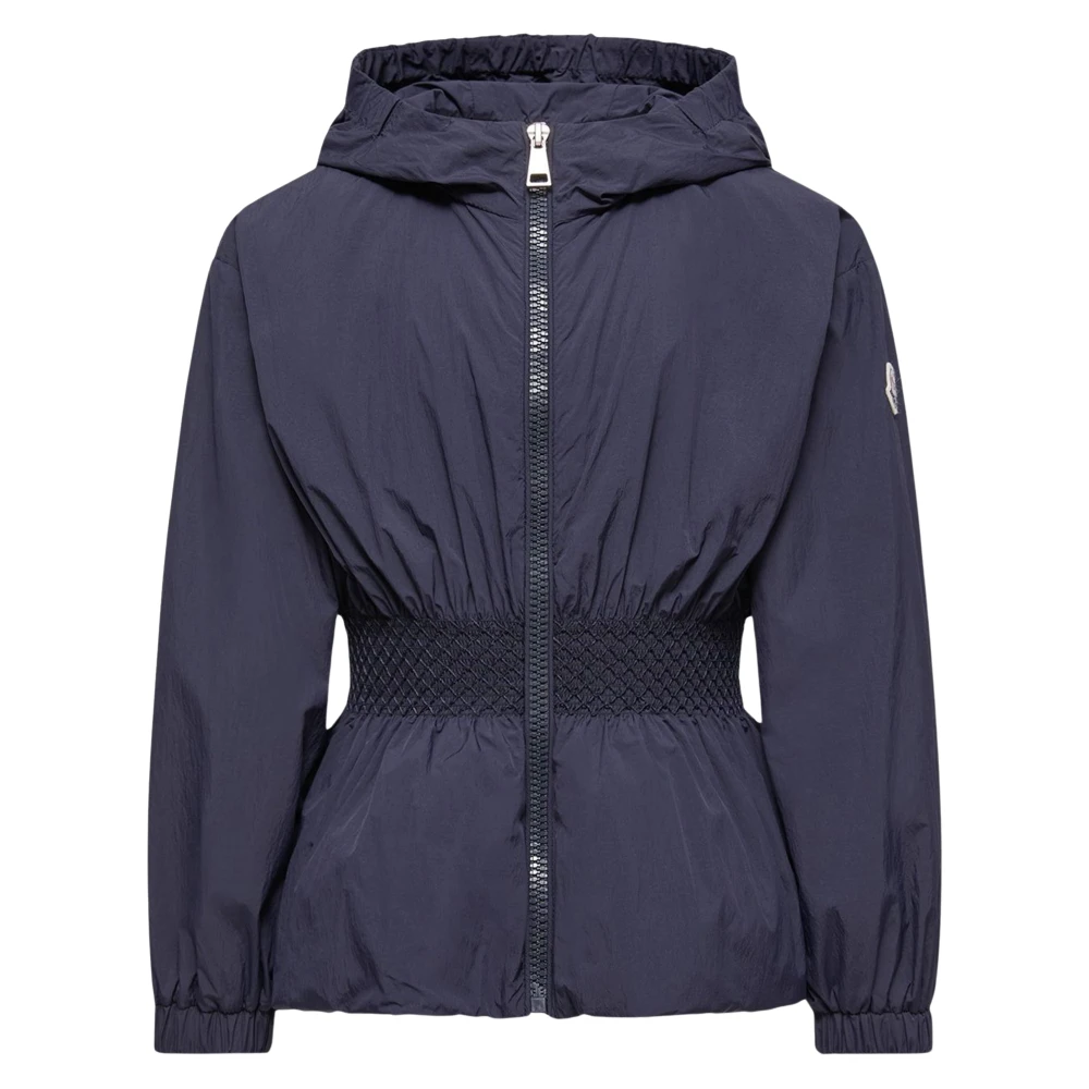 Moncler Blue Winter Jackets, Female, 8 Y, Liriope Jacket