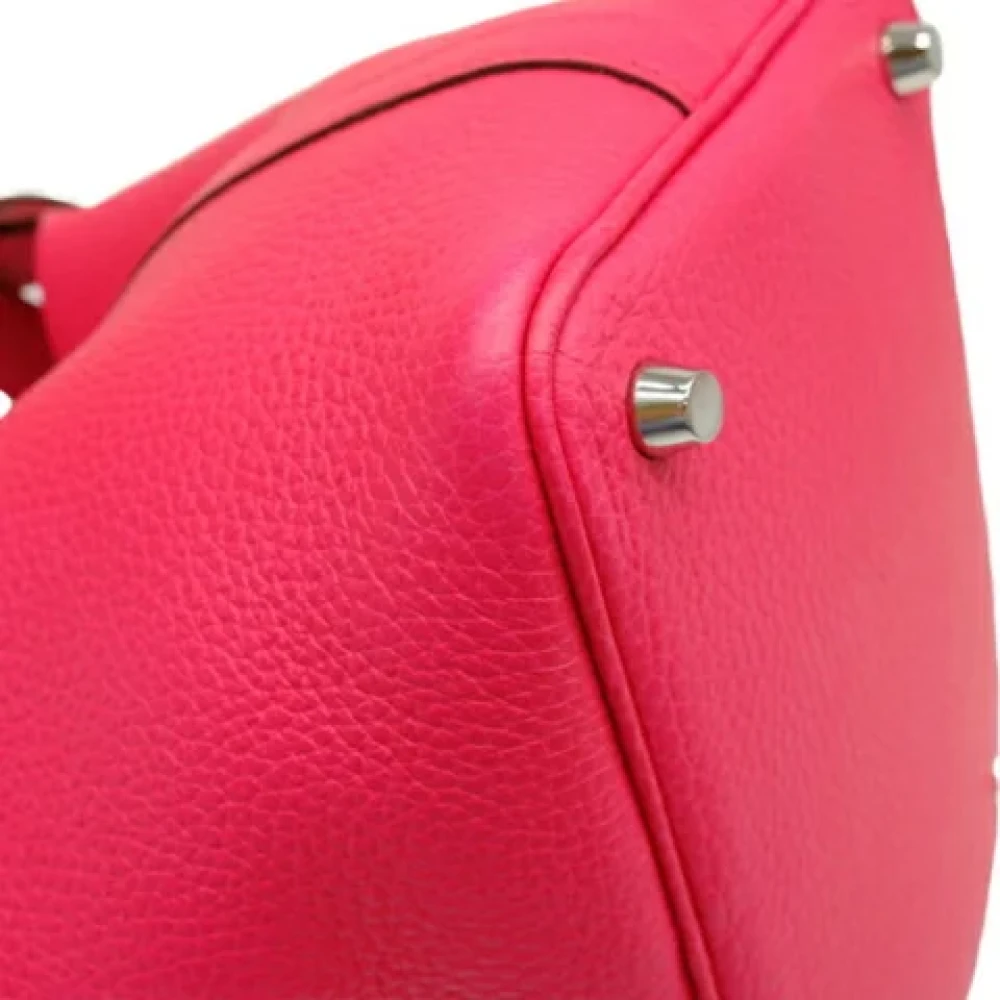 Hermès Vintage Pre-owned Fabric handbags Pink Dames