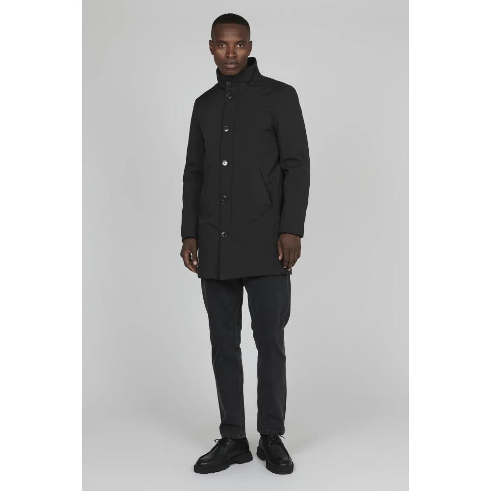Matinique Stijlvolle Regenjas Black Heren