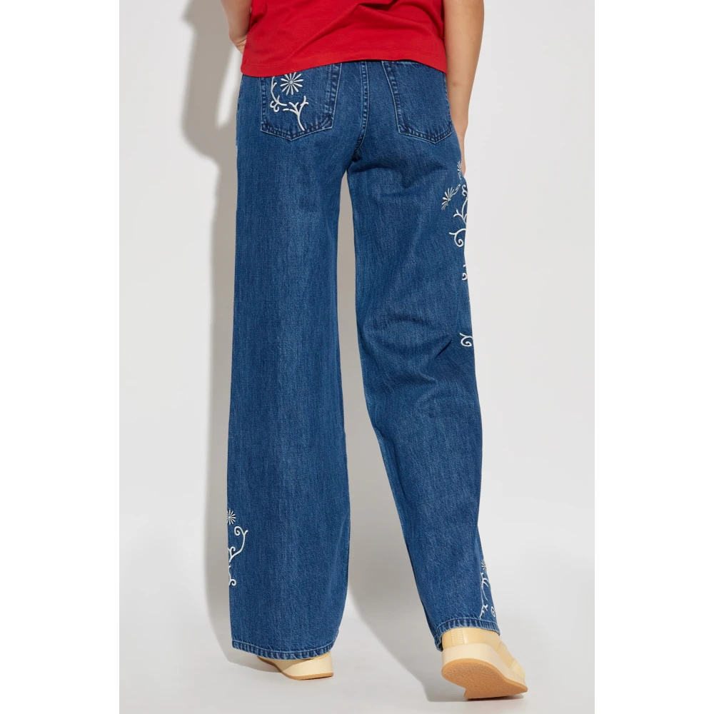 Kenzo Wijde jeans Blue Dames