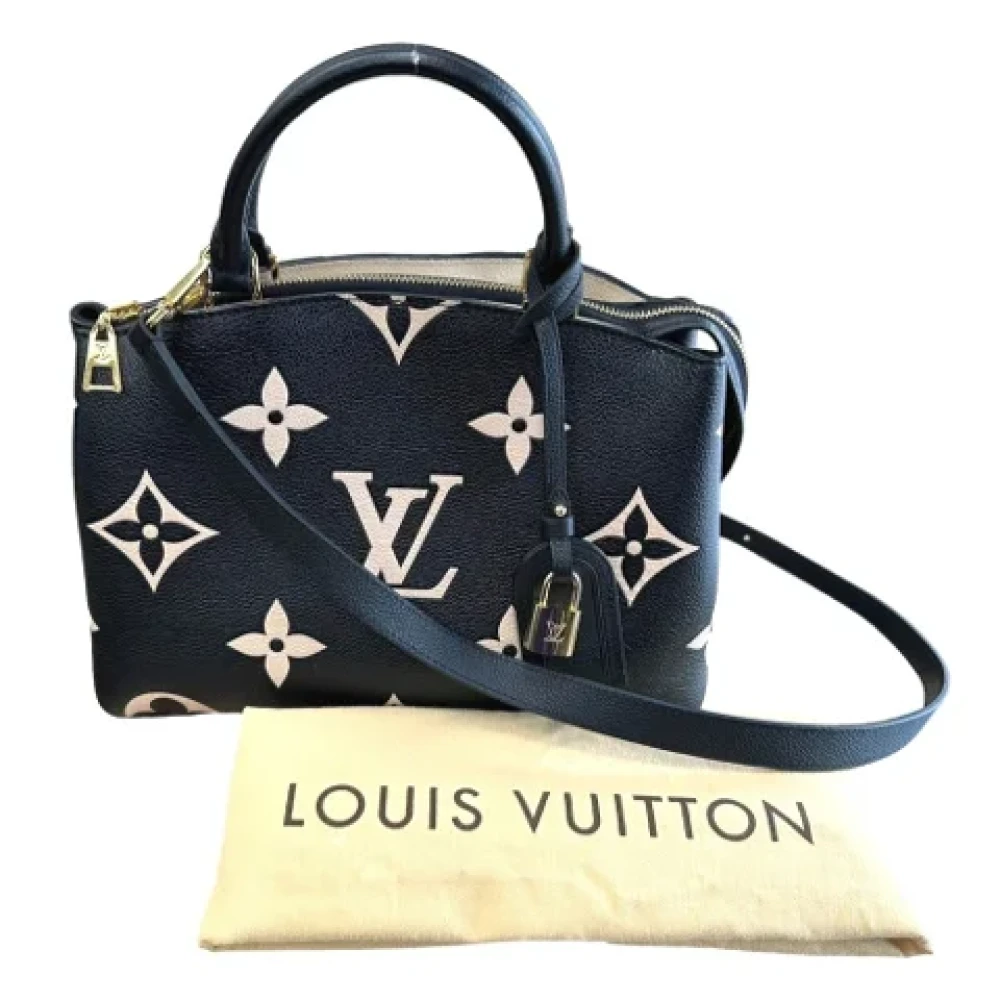 Louis Vuitton Vintage Pre-owned Fabric louis-vuitton-bags Black Dames