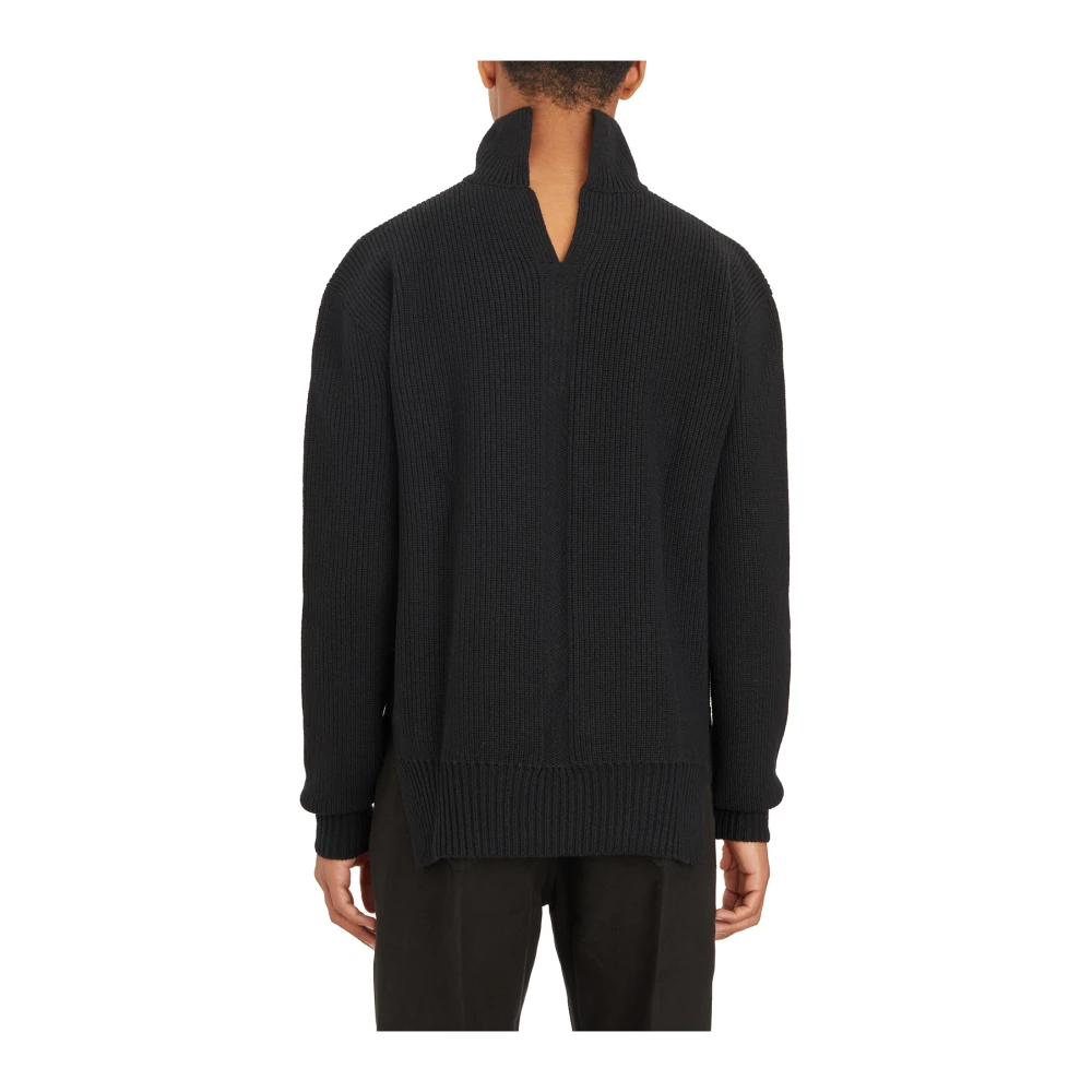 Rick Owens Fisherman Tabard Zwarte Top Black Heren