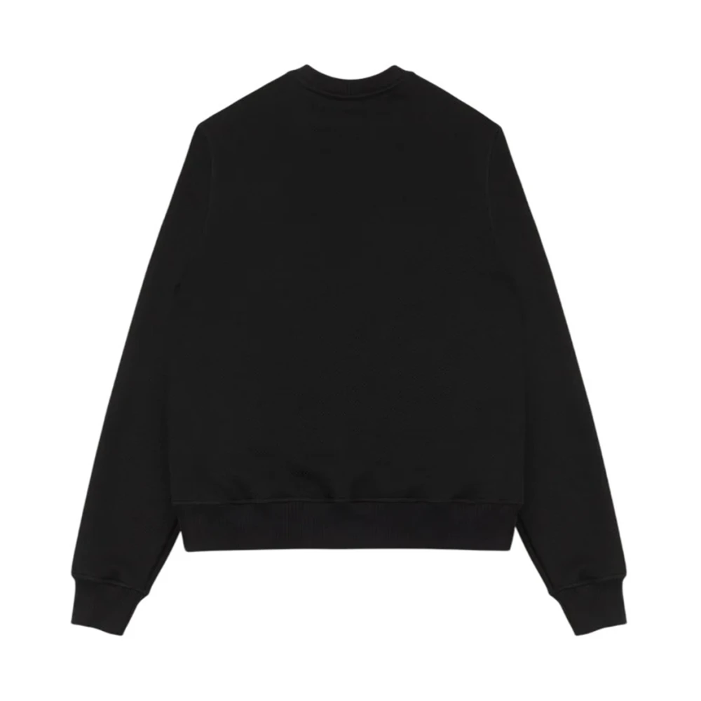 Colmar Elegante witte sweatshirt met tonaal logo Black Heren
