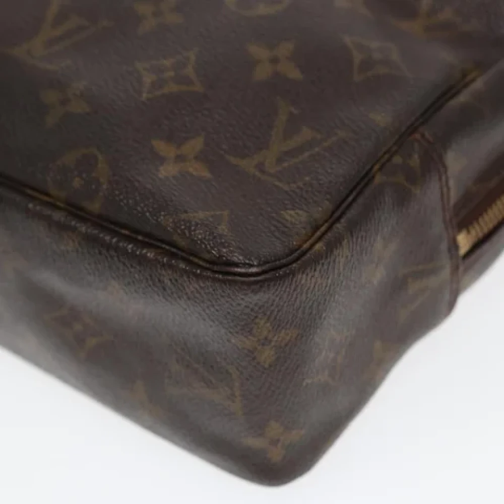 Louis Vuitton Vintage Pre-owned Canvas clutches Brown Dames
