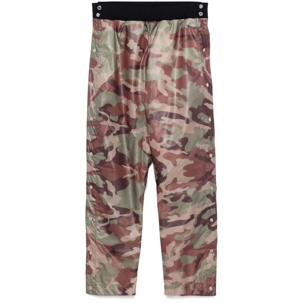 Gallery Dept. Camouflage Elastische Taille Straight Leg Broek Multicolor Heren