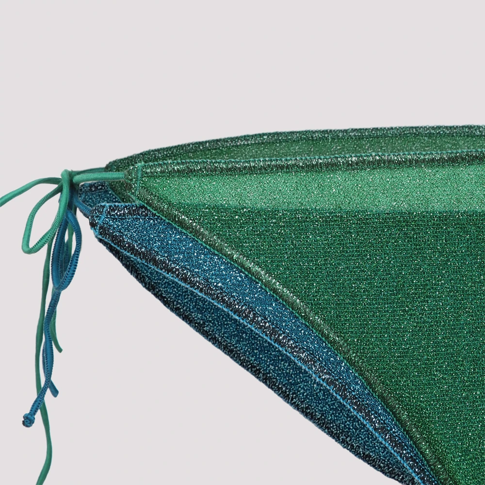 Oseree Bicolor Double Kini Badpak Green Dames