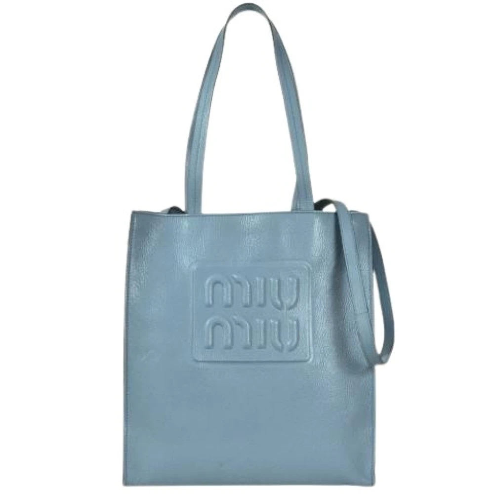 Pre-owned > Pre-owned Bags > Pre-owned Tote Bags - - Miu Miu Pre-owned - Modalova