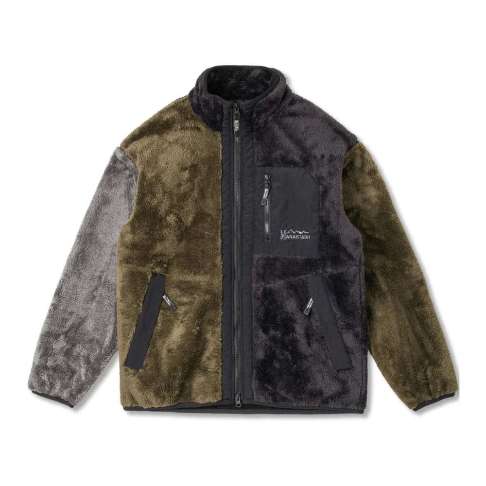 Manastash Bigfoot Fleece Jas met Winddichte Membraan Multicolor Heren
