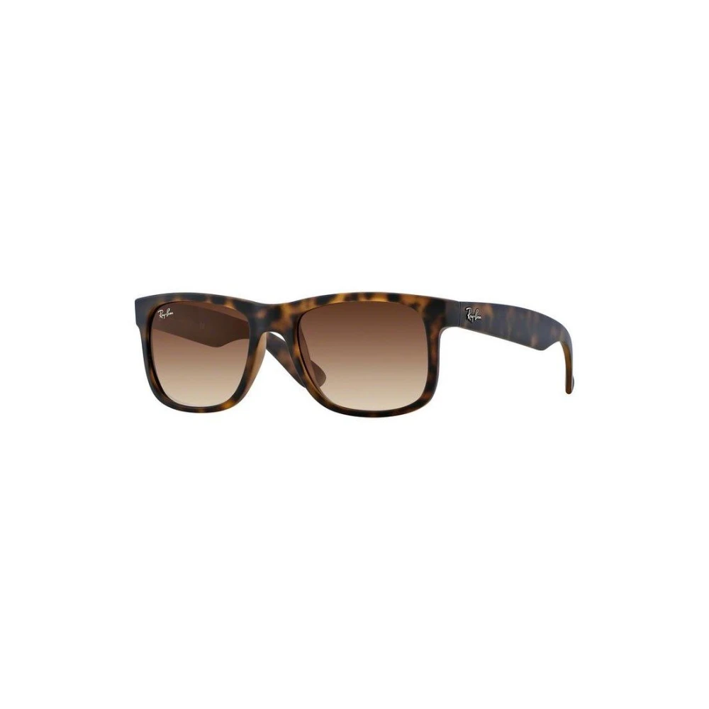 Ray-Ban Justin Square Sunglasses Brown - Image 9