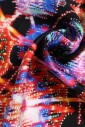 foulard-carre-imprime-multicolore-noir