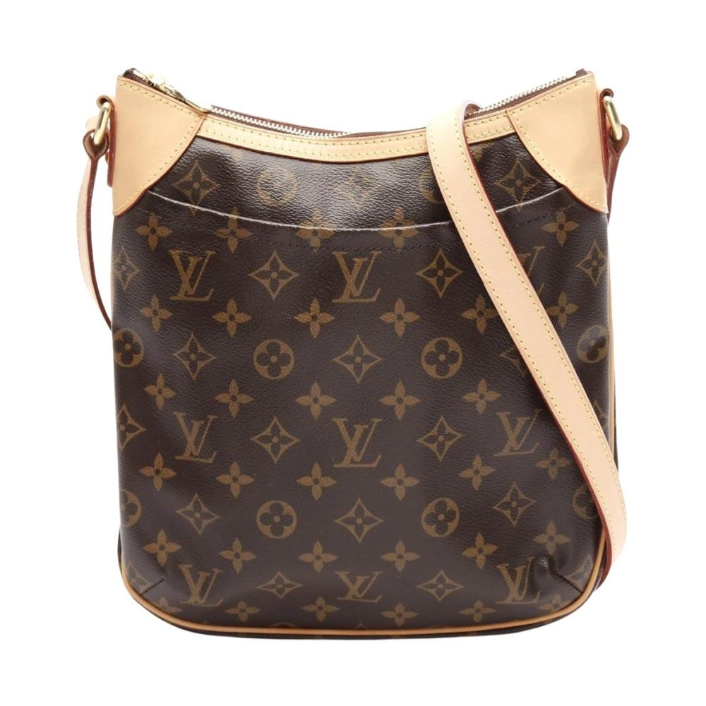 Louis Vuitton Vintage Women's Brown Pre-Owned Vintage Monogram Canvas Crossbody Bag