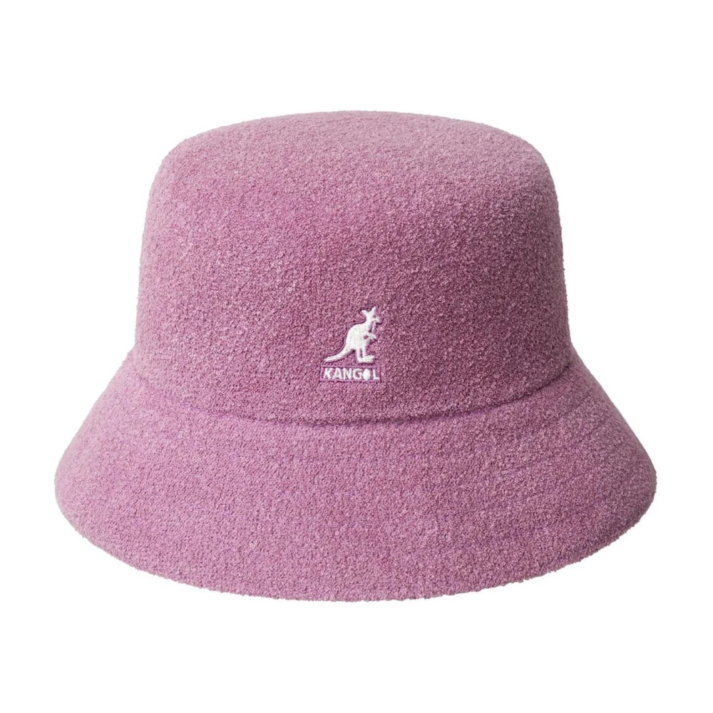 Kangol Women's Pink Accessories, M, Cotton Bucket Hat Unisex
