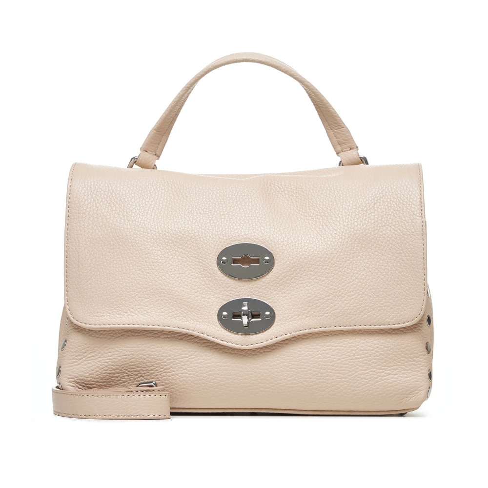 Zanellato Roze leren handtas Elegant en veelzijdig Pink Dames
