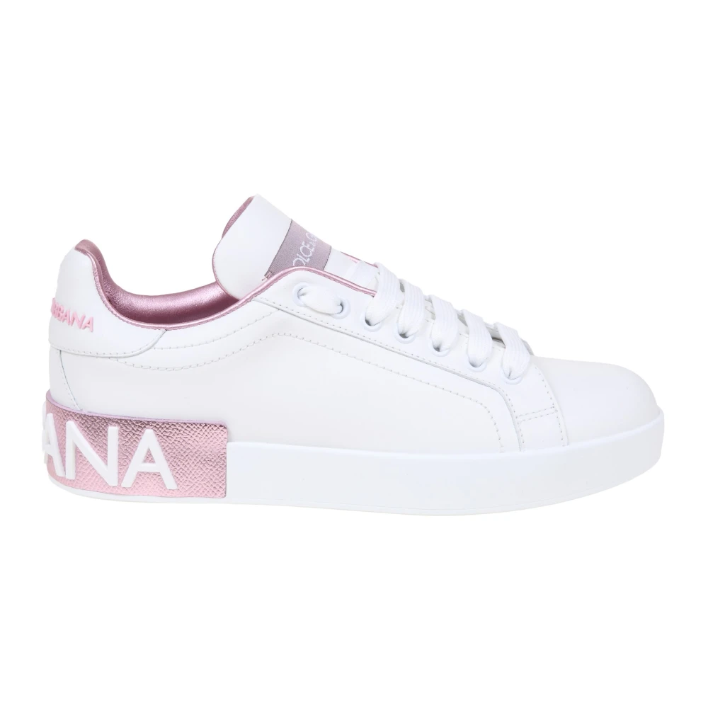 Dolce & Gabbana White Portofino Trainers - Female - Sneakers - 8 Uk - Shoes