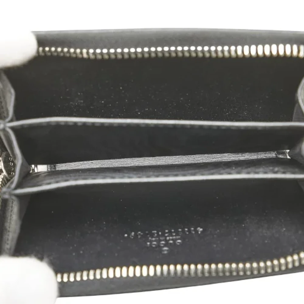 Gucci Vintage Pre-owned Canvas wallets Black Dames