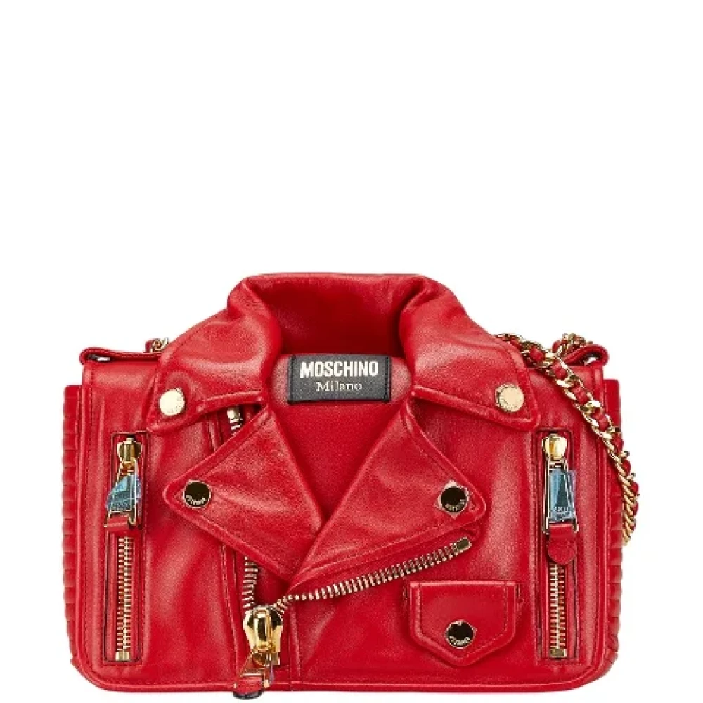 Pre-owned > Pre-owned Bags > Pre-owned Shoulder Bags - - Moschino Pre-Owned - Modalova