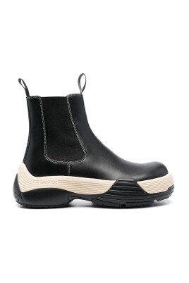 black-leather-ankle-boots
