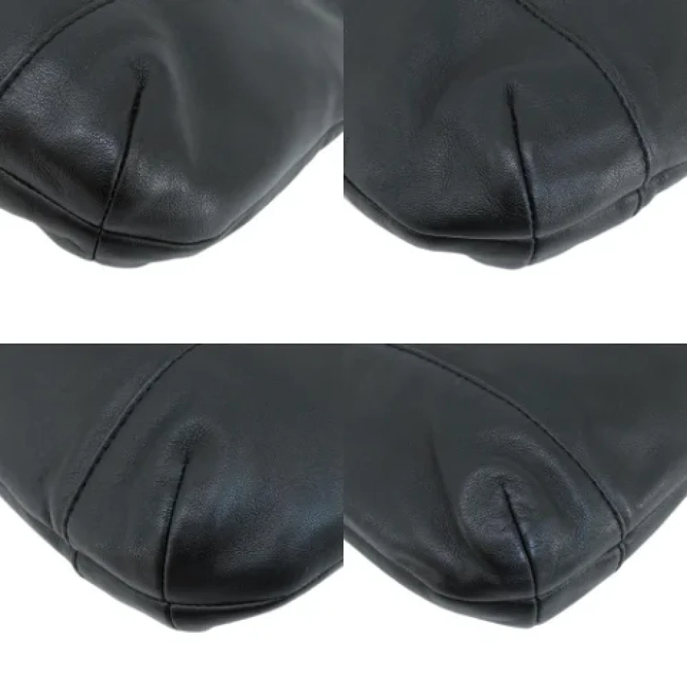 Coach Pre-owned Leather shoulder-bags Black Dames
