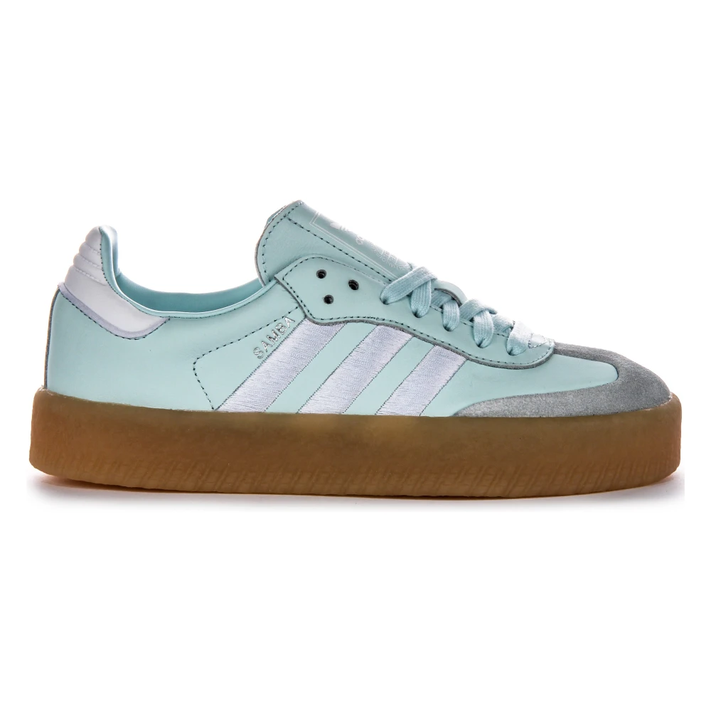 Adidas Women's Blue Platform Retro Trainers - Skateboarding - 5 Uk - Sport