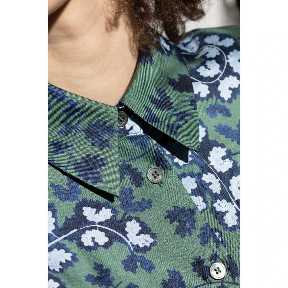 Lanvin Zijden overhemd Green Dames