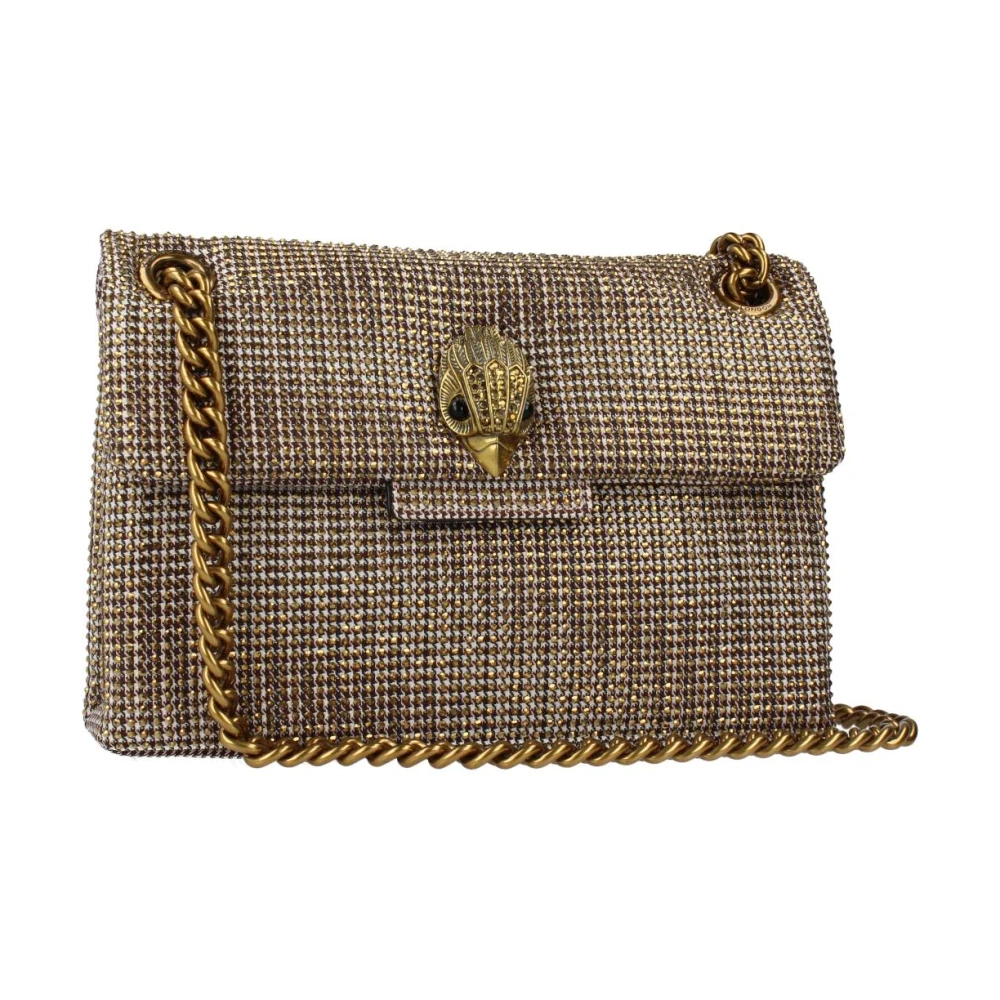 Kurt Geiger Women's Yellow Fabric Mini Kensington Shoulder Bag - Shoulder Bags - One Size - Bags