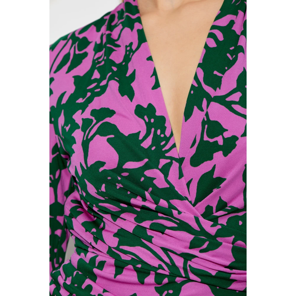 Diane Von Furstenberg Jurk Tash Purple Dames