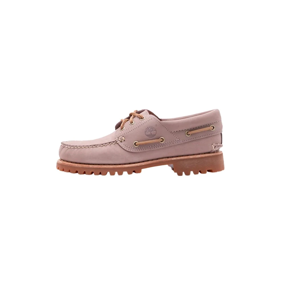 Timberland Purple Boat Shoes, Male, 7 Uk, Authentic Boat Shoe