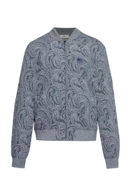 Paisley Print Bomberjacka