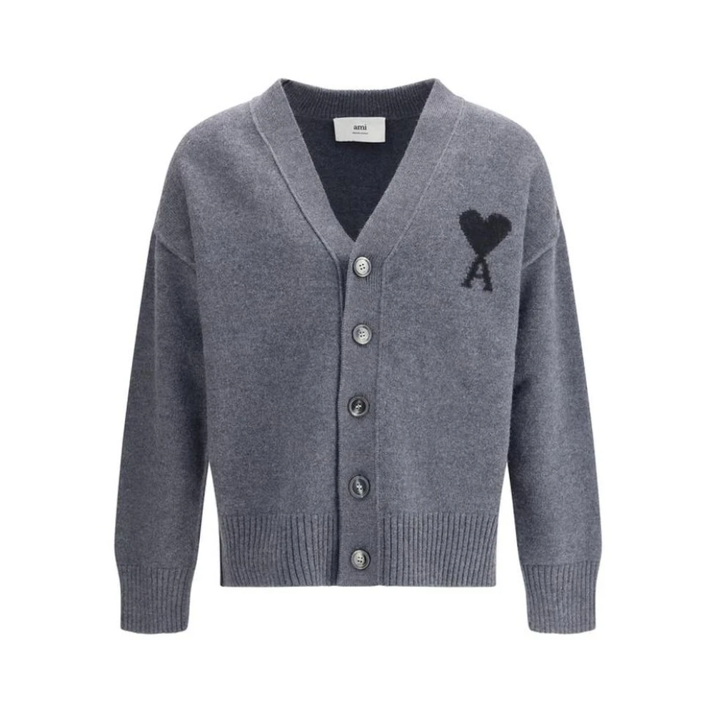 Knitwear > Cardigans - - Ami Paris - Modalova