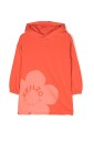 hooded-jurk-met-logo-print