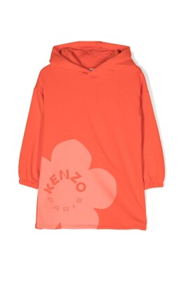 logo-print-hooded-dress