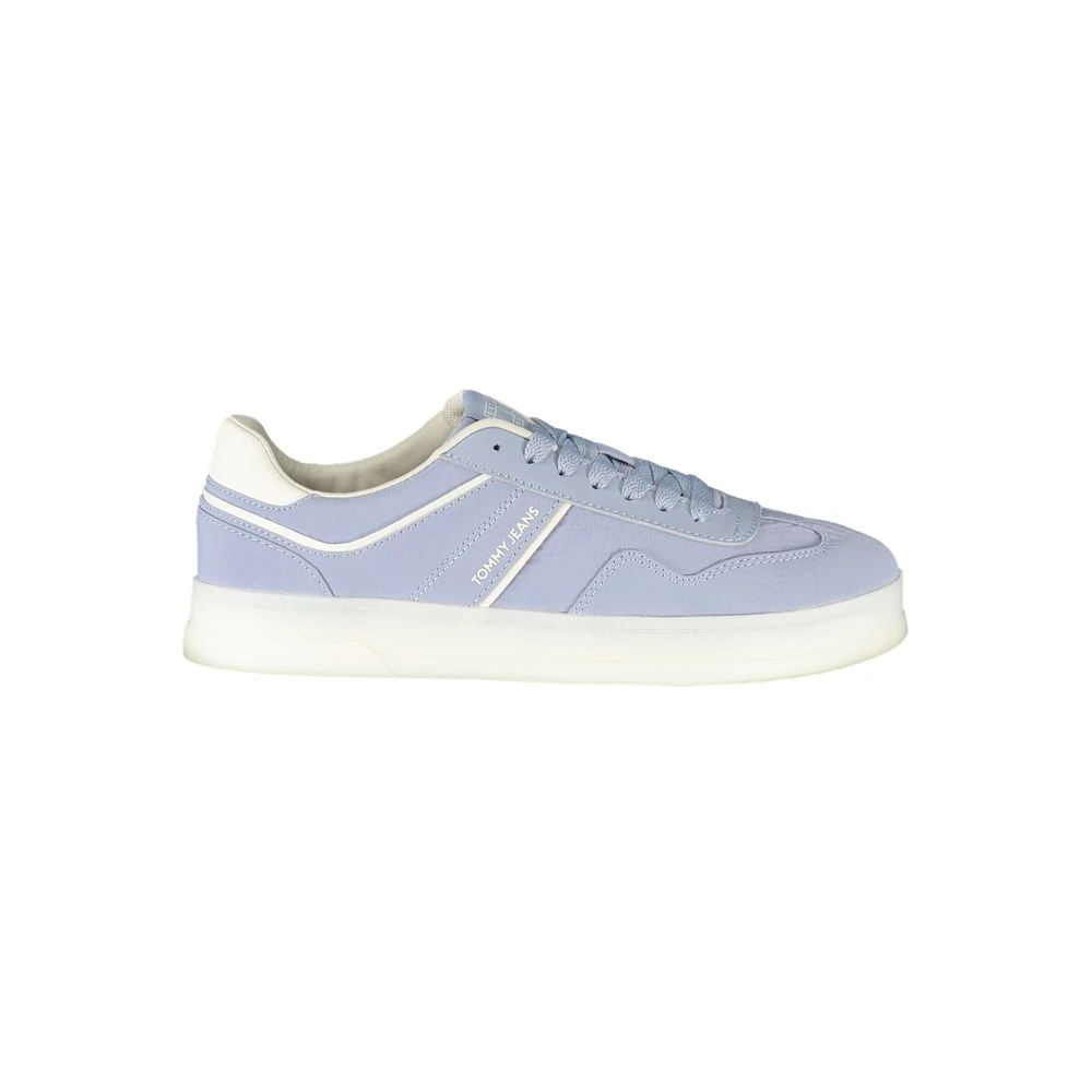 Tommy Hilfiger Women's Blue Sneakers, 8 Uk, Leather Sneaker