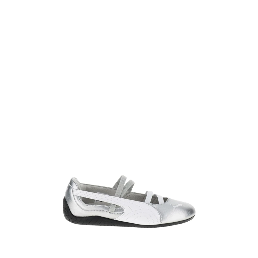 Puma Gray Outdoor Shoes, Female, 4 1/2 Uk, Ballerina Sneaker