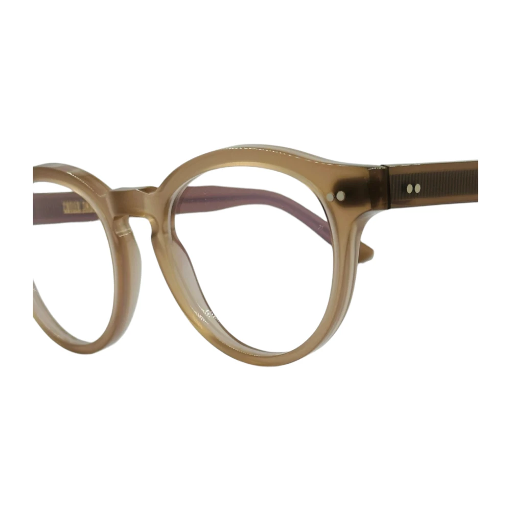 Cutler And Gross Ronde Vintage Stijl Zonnebril Beige Unisex