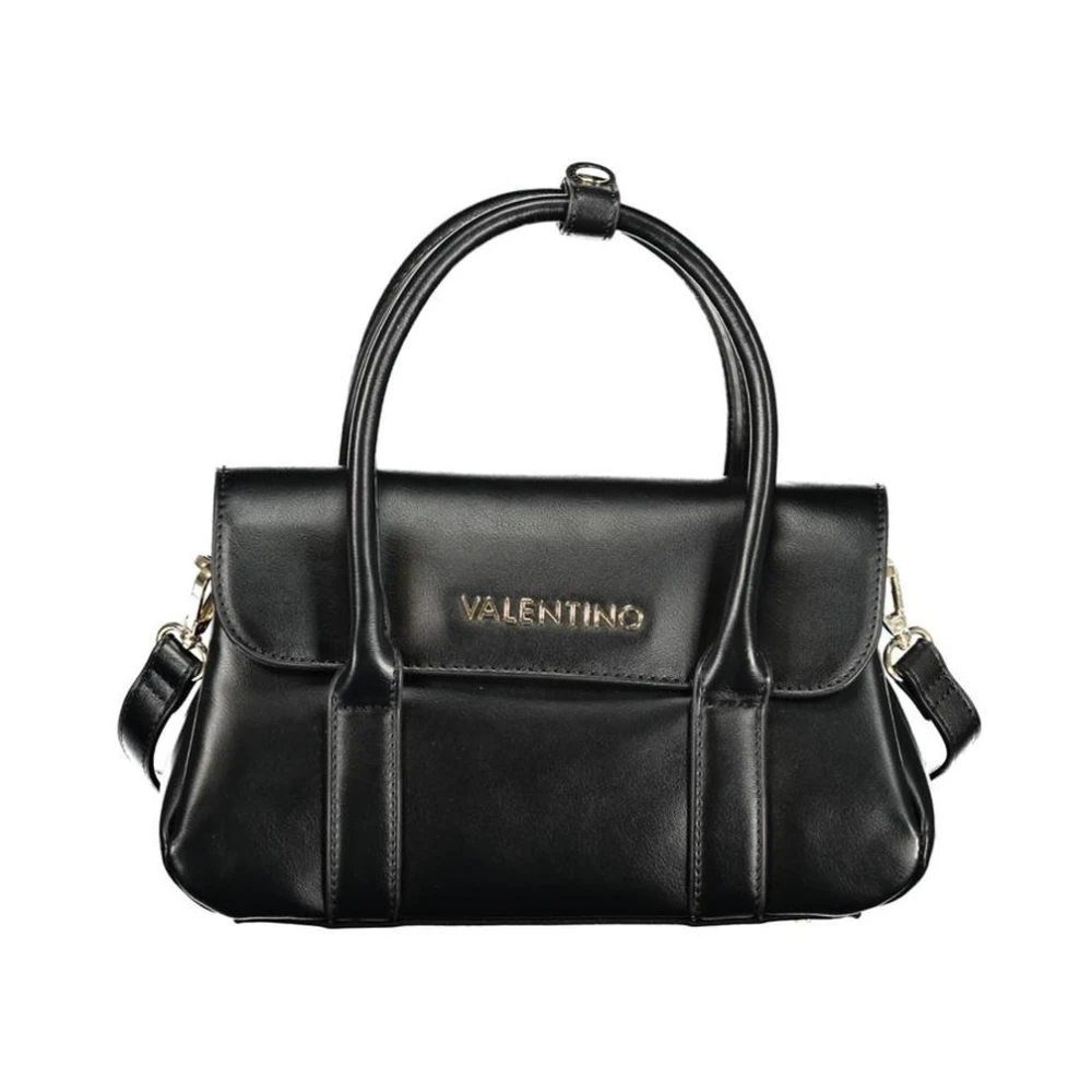 Valentino Women's Black Handbags, One Size, Polyethylene Handbag With Sleek Design