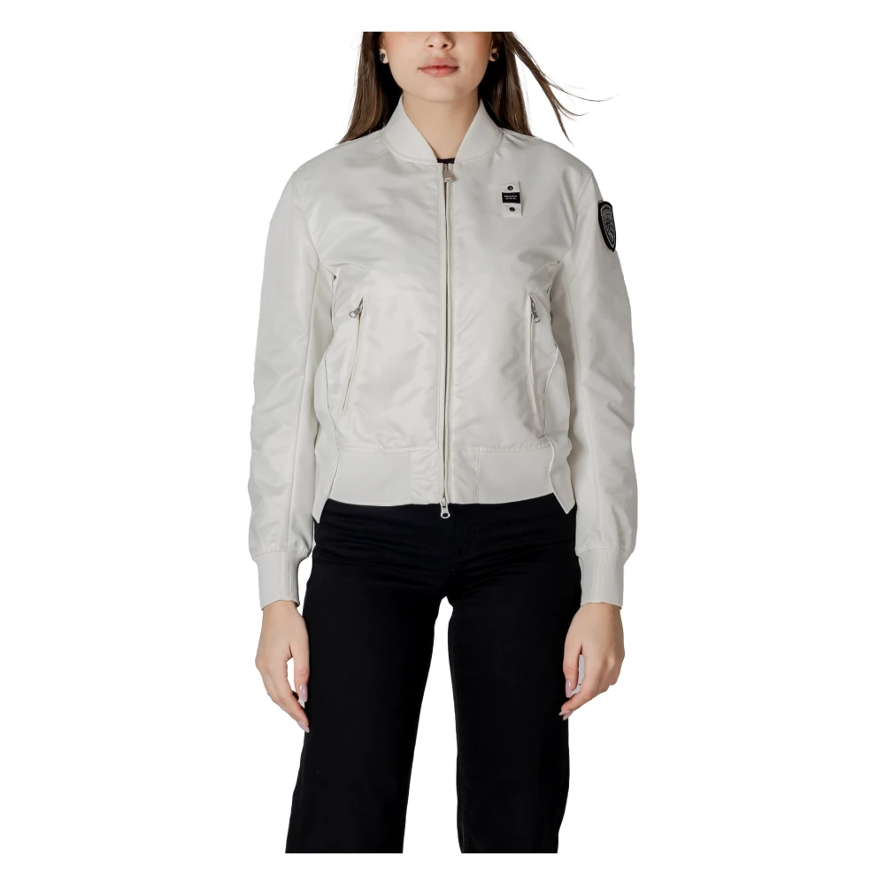 Blauer Lente Zomer Dames Jassen Collectie White Dames