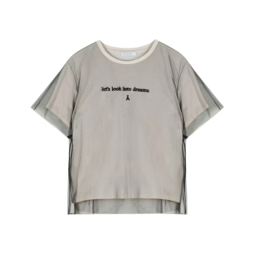 Patrizia Pepe, Toppar , Dam, S, Bomull, T-Shirts