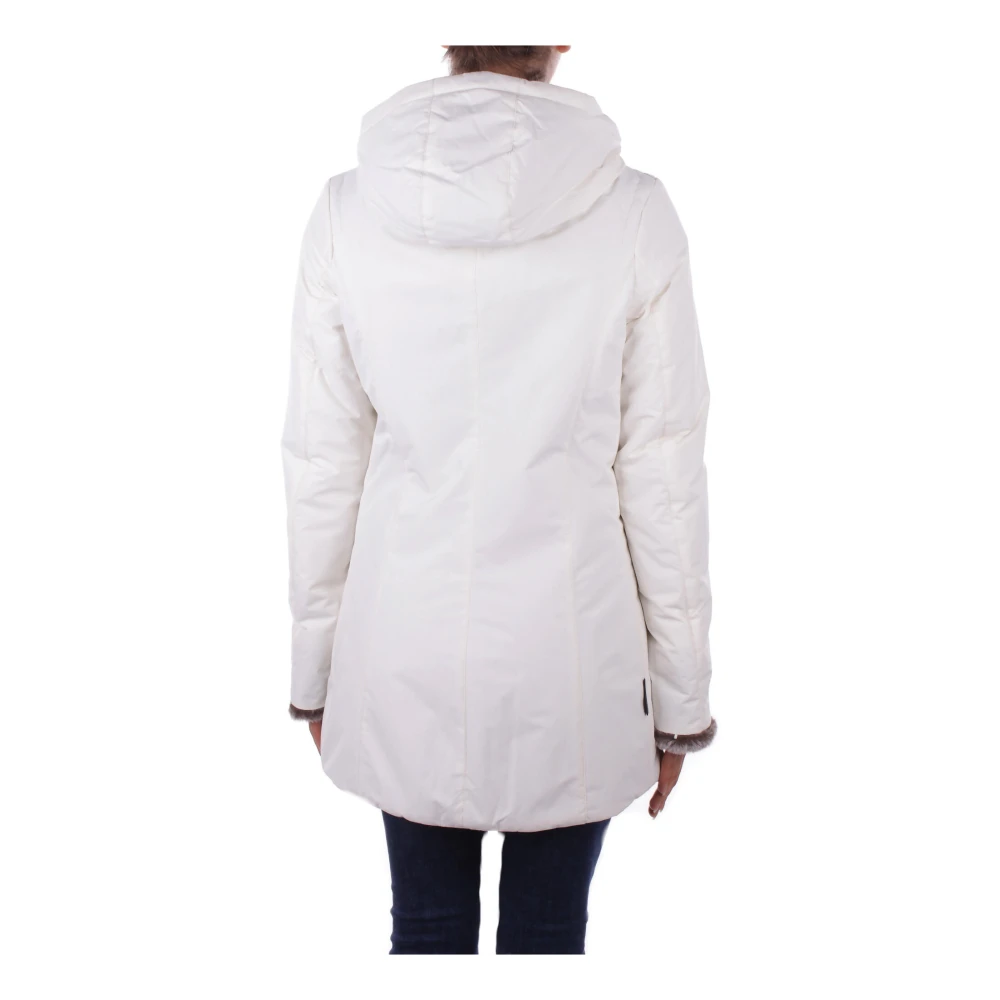 Suns Beige Hoodie met Rits Beige Dames
